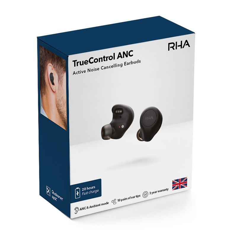 TrueControl ANC | Active Noise Cancelling Wireless Earbuds | RHA